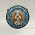 Cockapoo Memorial Stained Glass Effect Suncatcher